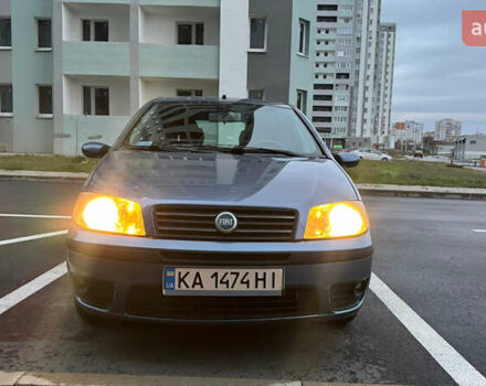 Синий Фиат Пунто, объемом двигателя 1.24 л и пробегом 168 тыс. км за 3500 $, фото 5 на Automoto.ua