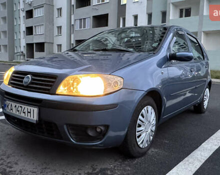 Синий Фиат Пунто, объемом двигателя 1.24 л и пробегом 168 тыс. км за 3500 $, фото 9 на Automoto.ua