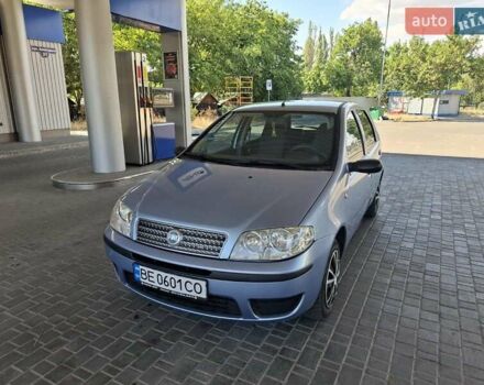 Синий Фиат Пунто, объемом двигателя 1.24 л и пробегом 126 тыс. км за 4800 $, фото 1 на Automoto.ua
