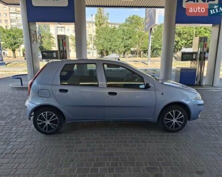Синий Фиат Пунто, объемом двигателя 1.24 л и пробегом 126 тыс. км за 4500 $, фото 5 на Automoto.ua