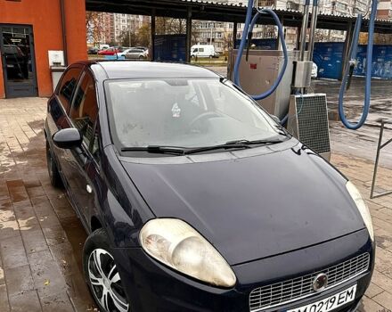 Синий Фиат Пунто, объемом двигателя 1.2 л и пробегом 280 тыс. км за 3000 $, фото 1 на Automoto.ua