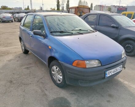 Фиат Пунто 1996 в Киеве на Automoto.ua Синий Фиат Пунто, объемом двигателя 1.1 л и пробегом 254 тыс. км за 850 $, фото 1 на Automoto.ua