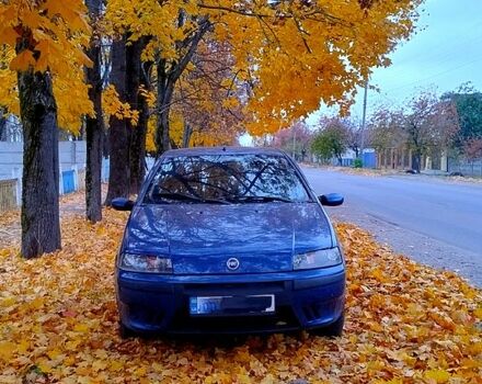 Синий Фиат Пунто, объемом двигателя 1.2 л и пробегом 0 тыс. км за 3200 $, фото 1 на Automoto.ua