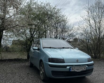 Синий Фиат Пунто, объемом двигателя 1.2 л и пробегом 1 тыс. км за 2000 $, фото 1 на Automoto.ua