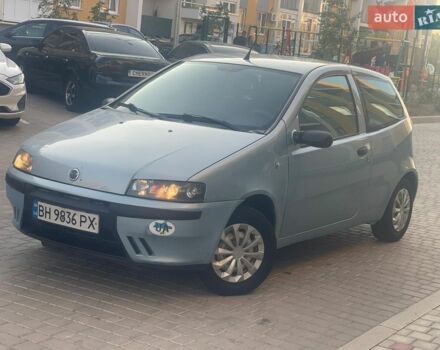 Синий Фиат Пунто, объемом двигателя 1.2 л и пробегом 218 тыс. км за 1850 $, фото 1 на Automoto.ua