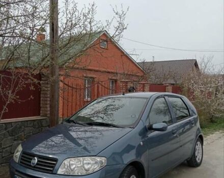 Синий Фиат Пунто, объемом двигателя 1.2 л и пробегом 164 тыс. км за 3000 $, фото 1 на Automoto.ua