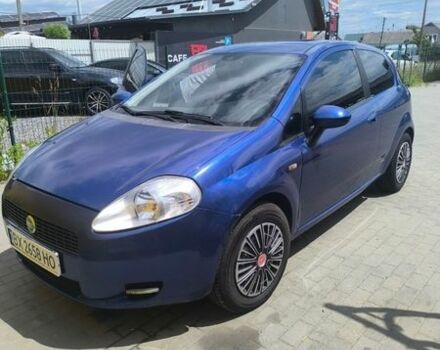 Синий Фиат Пунто, объемом двигателя 1.37 л и пробегом 207 тыс. км за 2900 $, фото 1 на Automoto.ua