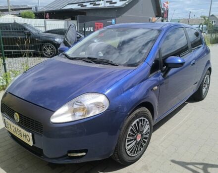 Синий Фиат Пунто, объемом двигателя 1.4 л и пробегом 207 тыс. км за 3100 $, фото 1 на Automoto.ua