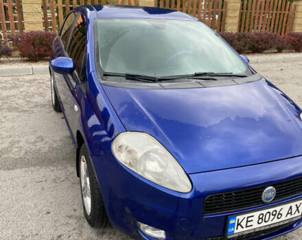 Синий Фиат Пунто, объемом двигателя 1.4 л и пробегом 161 тыс. км за 4500 $, фото 1 на Automoto.ua