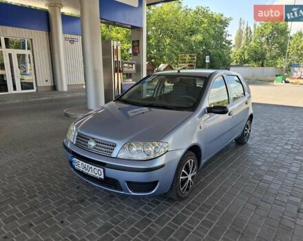 Синий Фиат Пунто, объемом двигателя 1.24 л и пробегом 126 тыс. км за 4500 $, фото 1 на Automoto.ua
