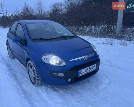 Синий Фиат Пунто, объемом двигателя 1.25 л и пробегом 184 тыс. км за 6000 $, фото 1 на Automoto.ua