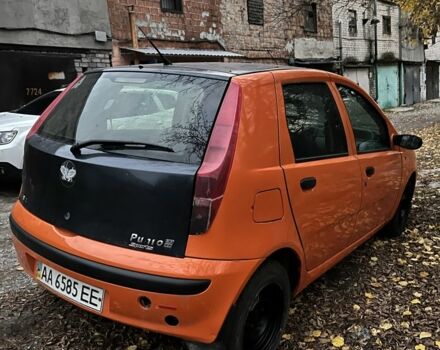 Оранжевый Фиат Пунто, объемом двигателя 1.2 л и пробегом 180 тыс. км за 850 $, фото 2 на Automoto.ua