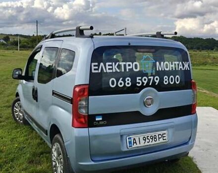 Синий Фиат Кубо, объемом двигателя 1.36 л и пробегом 260 тыс. км за 4400 $, фото 4 на Automoto.ua