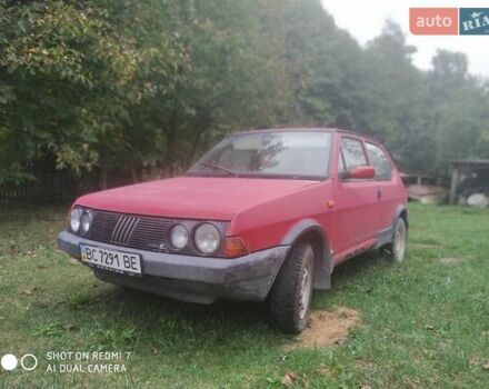 Красный Фиат Ритмо, объемом двигателя 1.5 л и пробегом 304 тыс. км за 450 $, фото 1 на Automoto.ua