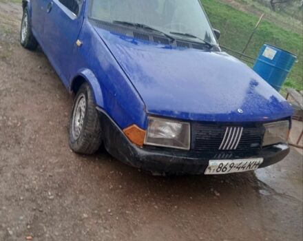 Синий Фиат Ритмо, объемом двигателя 7 л и пробегом 35 тыс. км за 114 $, фото 1 на Automoto.ua