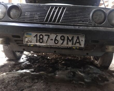 Синий Фиат Ритмо, объемом двигателя 1.5 л и пробегом 201 тыс. км за 217 $, фото 3 на Automoto.ua