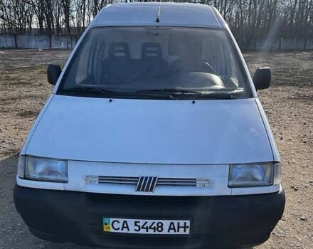 Белый Фиат Скудо, объемом двигателя 1.9 л и пробегом 211 тыс. км за 2900 $, фото 1 на Automoto.ua