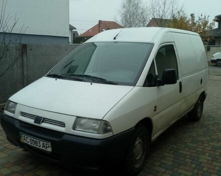 Белый Фиат Скудо, объемом двигателя 1.9 л и пробегом 450 тыс. км за 2000 $, фото 3 на Automoto.ua