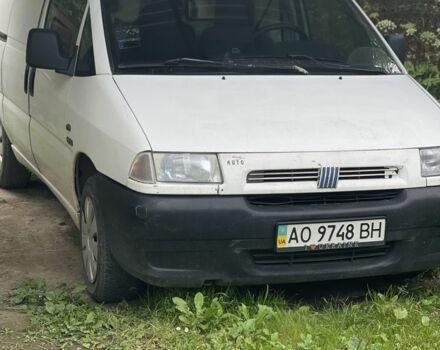 Белый Фиат Скудо, объемом двигателя 1.9 л и пробегом 220 тыс. км за 1999 $, фото 1 на Automoto.ua