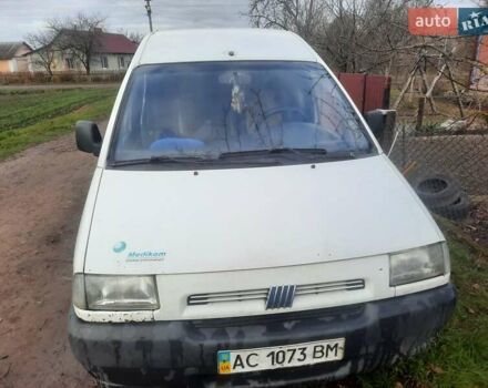 Белый Фиат Скудо, объемом двигателя 1.9 л и пробегом 400 тыс. км за 3000 $, фото 3 на Automoto.ua