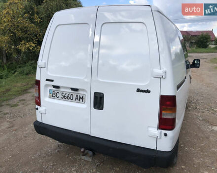 Белый Фиат Скудо, объемом двигателя 1.91 л и пробегом 350 тыс. км за 2700 $, фото 3 на Automoto.ua