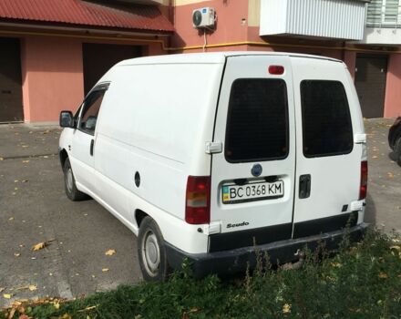 Белый Фиат Скудо, объемом двигателя 1.9 л и пробегом 318 тыс. км за 2000 $, фото 1 на Automoto.ua