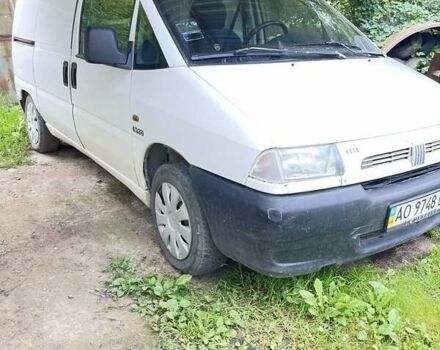 Белый Фиат Скудо, объемом двигателя 1.9 л и пробегом 220 тыс. км за 1999 $, фото 1 на Automoto.ua