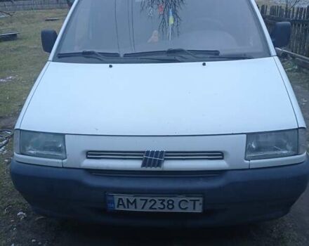 Белый Фиат Скудо, объемом двигателя 1.9 л и пробегом 341 тыс. км за 3400 $, фото 1 на Automoto.ua