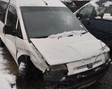 Белый Фиат Скудо, объемом двигателя 2 л и пробегом 336 тыс. км за 1500 $, фото 1 на Automoto.ua