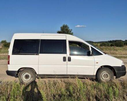 Белый Фиат Скудо, объемом двигателя 1.9 л и пробегом 313 тыс. км за 3000 $, фото 1 на Automoto.ua