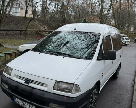 Белый Фиат Скудо, объемом двигателя 1.9 л и пробегом 466 тыс. км за 3500 $, фото 1 на Automoto.ua