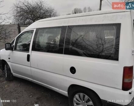 Белый Фиат Скудо, объемом двигателя 2 л и пробегом 336 тыс. км за 1500 $, фото 3 на Automoto.ua