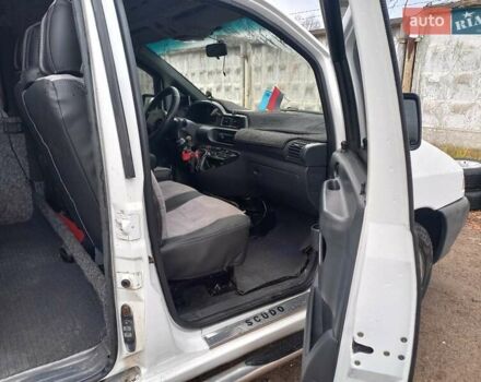 Белый Фиат Скудо, объемом двигателя 1.9 л и пробегом 354 тыс. км за 4100 $, фото 3 на Automoto.ua