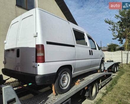 Белый Фиат Скудо, объемом двигателя 1.9 л и пробегом 250 тыс. км за 1200 $, фото 2 на Automoto.ua