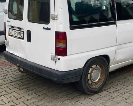 Белый Фиат Скудо, объемом двигателя 2 л и пробегом 340 тыс. км за 3800 $, фото 1 на Automoto.ua