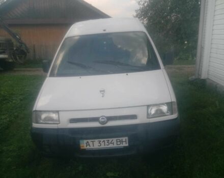 Белый Фиат Скудо, объемом двигателя 2 л и пробегом 270 тыс. км за 2650 $, фото 2 на Automoto.ua