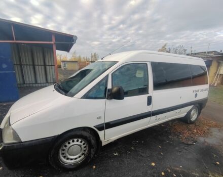 Білий Фіат Скудо, об'ємом двигуна 2 л та пробігом 344 тис. км за 3500 $, фото 4 на Automoto.ua