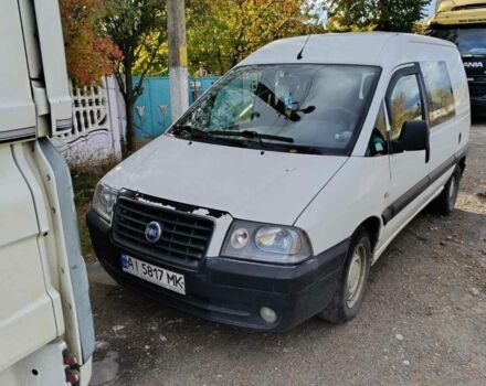 Белый Фиат Скудо, объемом двигателя 2 л и пробегом 196 тыс. км за 2500 $, фото 4 на Automoto.ua