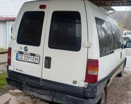 Белый Фиат Скудо, объемом двигателя 2 л и пробегом 592 тыс. км за 4150 $, фото 2 на Automoto.ua
