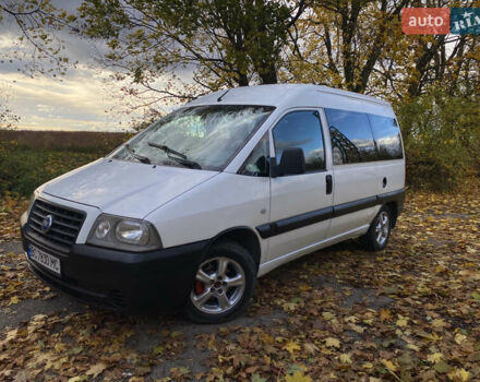 Белый Фиат Скудо, объемом двигателя 1.87 л и пробегом 260 тыс. км за 3750 $, фото 1 на Automoto.ua