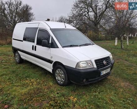 Белый Фиат Скудо, объемом двигателя 2 л и пробегом 240 тыс. км за 4200 $, фото 2 на Automoto.ua