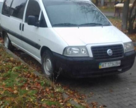 Белый Фиат Скудо, объемом двигателя 2 л и пробегом 250 тыс. км за 4500 $, фото 1 на Automoto.ua