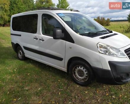 Белый Фиат Скудо, объемом двигателя 1.6 л и пробегом 264 тыс. км за 6999 $, фото 1 на Automoto.ua