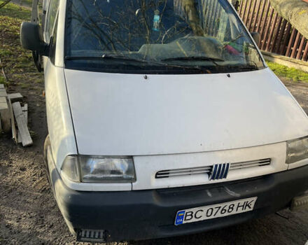 Белый Фиат Скудо, объемом двигателя 1.91 л и пробегом 860 тыс. км за 1700 $, фото 1 на Automoto.ua