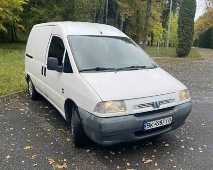 Белый Фиат Скудо, объемом двигателя 1.9 л и пробегом 412 тыс. км за 2350 $, фото 1 на Automoto.ua