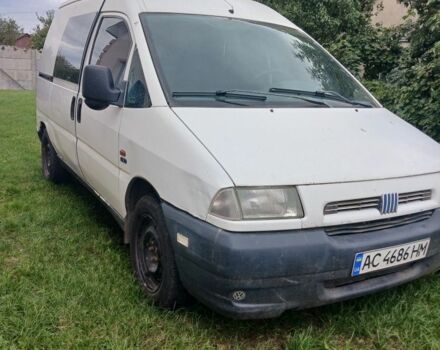 Белый Фиат Скудо, объемом двигателя 1.9 л и пробегом 3 тыс. км за 1750 $, фото 1 на Automoto.ua