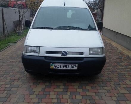 Белый Фиат Скудо, объемом двигателя 1.9 л и пробегом 450 тыс. км за 2000 $, фото 1 на Automoto.ua