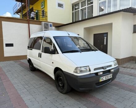 Белый Фиат Скудо, объемом двигателя 1.9 л и пробегом 400 тыс. км за 2150 $, фото 1 на Automoto.ua