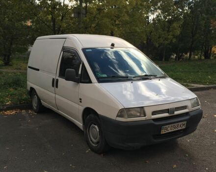 Белый Фиат Скудо, объемом двигателя 1.9 л и пробегом 318 тыс. км за 2000 $, фото 1 на Automoto.ua