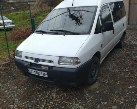 Белый Фиат Скудо, объемом двигателя 1.9 л и пробегом 200 тыс. км за 2000 $, фото 1 на Automoto.ua